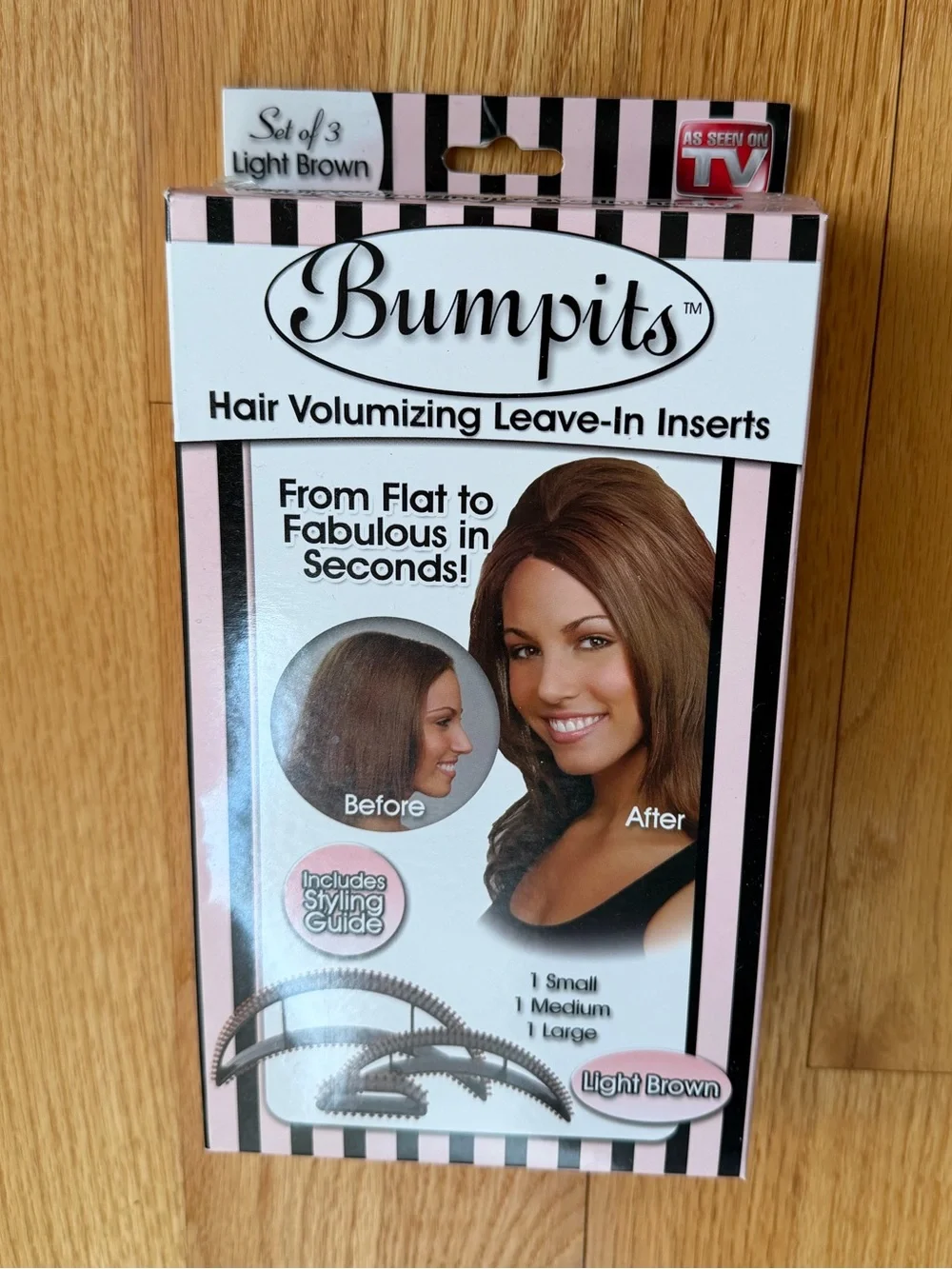 Bumpits Vintage Y2K Hair Inserts 3 Pack